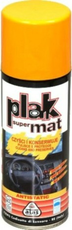 Полироль для пластика ATAS PLAK матовый (600 мл), папайя [SCPLM-600-PAP.]