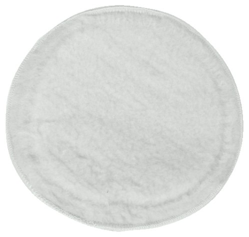 Полировальная насадка ЗУБР из искусственного меха на липучке, 180мм [3595-180]