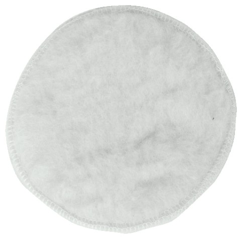 Полировальная насадка ЗУБР из натурального меха на липучке, 125мм [3596-125]