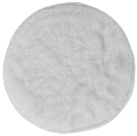 Полировальная насадка ЗУБР из натурального меха на липучке, 150мм [3596-150]