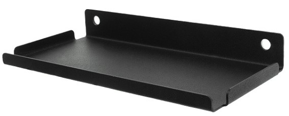 Полка для хранения EMBODIMENT EMB-TB-SH-150x70-B металлическая, настенная, черная Полка для хранения EMBODIMENT EMB-TB-SH-150x70-B металлическая, настенная, черная