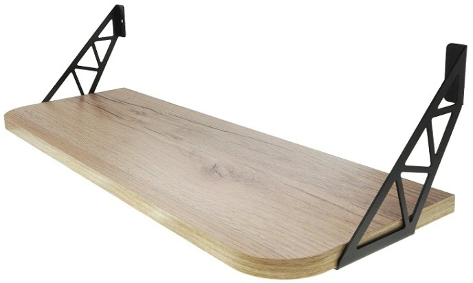 Полка EMBODIMENT EMB-SHF-WW-DEB деревянная, настенная, черная Полка EMBODIMENT EMB-SHF-WW-DEB деревянная, настенная, черная