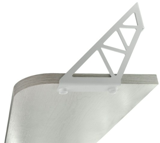 Полка EMBODIMENT EMB-SHF-WW-HAW деревянная, настенная, белая Полка EMBODIMENT EMB-SHF-WW-HAW деревянная, настенная, белая