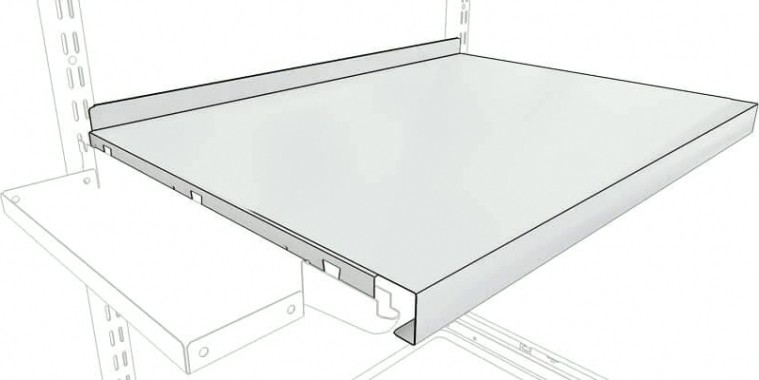 Полка металлическая ТИТАН-GS 597*327 [ЦБ000005540]