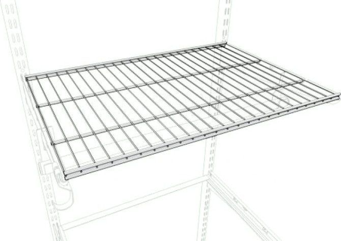 Полка сетчатая ТИТАН-GS 463х406 мм (белая) [ЦБ000007617]
