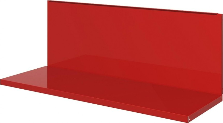 Полка/стенка и верстачная опора FERRUM 01.501-3000 для верстака с одной тумбой (красный)