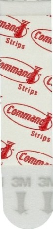 Полоски белые средние 3M Command (17021) 9 шт. [7100107852]