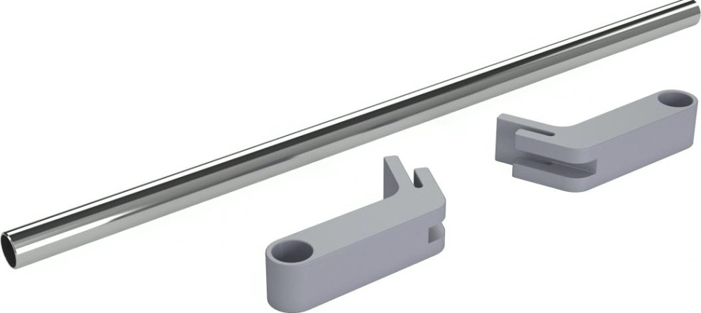 Полотенцедержатель ROYAL THERMO на 6 секц. 15х415 мм арт. RT415-02 серый [НС-1199156]