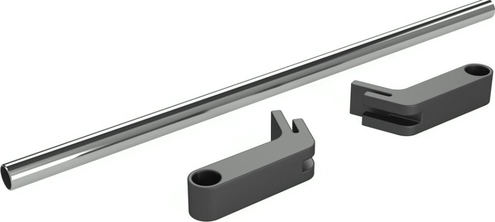 Полотенцедержатель ROYAL THERMO на 6 секц. 15х415 мм арт. RT415-03 черный [НС-1199157]