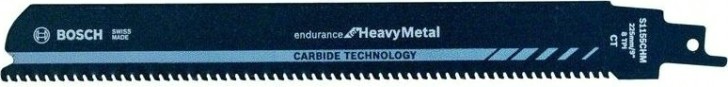 Полотна для сабельных пил BOSCH S1155CHM (уп10шт) CARBAIDE TECHNOLOGY endurance for HeavyMetal [2608653183]