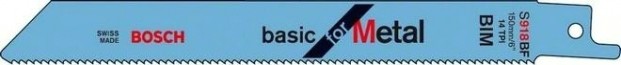 Полотна для сабельных пил BOSCH S918 BF (уп.2шт) [2608651821]