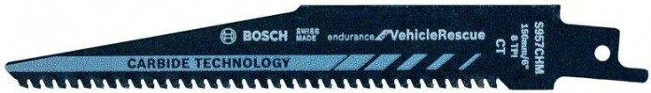 Полотна для сабельных пил BOSCH S957CHM Carbide endurance for Vehicle Rescue [2608653130]