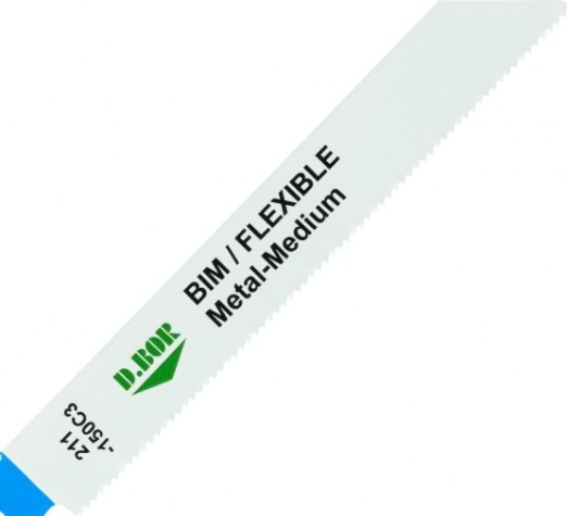 Полотна для сабельных пил D.BOR 130/150*1,8 мм BIM / FLEXIBLE / Metal-Medium по металлу (2 шт.) [D-211-150C3-02]