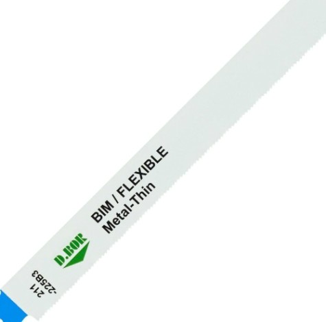 Полотна для сабельных пил D.BOR 205/225*1,4 мм BIM / FLEXIBLE / Metal-Thin по металлу (2 шт.) [D-211-225B3-02]
