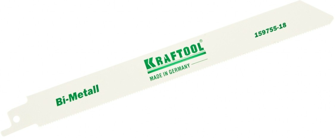 Полотна для сабельных пил KRAFTOOL S1122EF "industrie qualitat", по металлу, 180мм [159755-18]