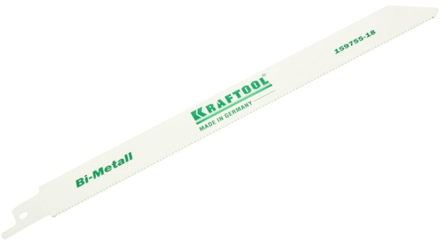 Полотна для сабельных пил KRAFTOOL S1122EF "industrie qualitat", по металлу, 180мм [159755-18]