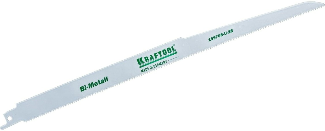 Полотна для сабельных пил KRAFTOOL S1222VF "industrie qualitat", по металлу, дереву, 280мм [159705-U-28]