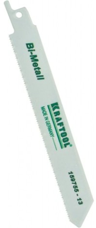 Полотна для сабельных пил KRAFTOOL S922EF "industrie qualitat", по металлу, 130мм [159755-13]