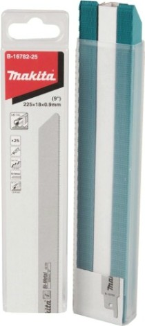 Полотна для сабельных пил MAKITA B-16782-25 для металла 225x0,9x18tpi, 25 шт.