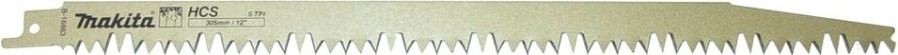 Полотна для сабельных пил MAKITA B-16863 для дерева 305x1,5x5tpi, 5 шт.