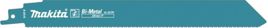 Полотна для сабельных пил MAKITA B-43175 для металла 225x1,1x14+18tpi, 5 шт.