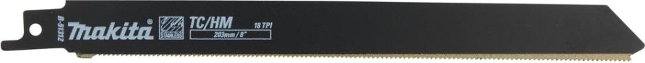 Полотна для сабельных пил MAKITA B-51312 для нержавеющей стали 203х1,0х18tpi, 2 шт.
