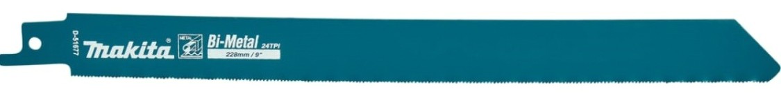 Полотна для сабельных пил MAKITA D-51677 по металлу basic 225x0,9x24tpi, 2 шт.