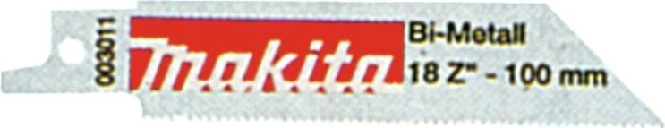 Полотна для сабельных пил MAKITA P-04874 для металла 100x1,0x18tpi, 5 шт.