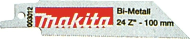 Полотна для сабельных пил MAKITA P-04896 для металла 100x1,0x24tpi, 5 шт.