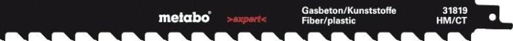 Полотна для сабельных пил METABO S2041 HM 400x1,5/8,5 mm [631819000]