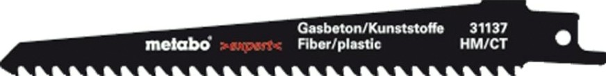 Полотна для сабельных пил METABO S641HM 150x1,25 mm HM (1шт.) [631137000]