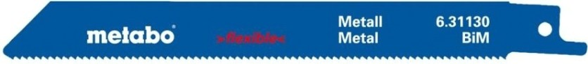 Полотна для сабельных пил METABO S918B 150x0,9/1,8мм HSS (2шт.) [631130000]