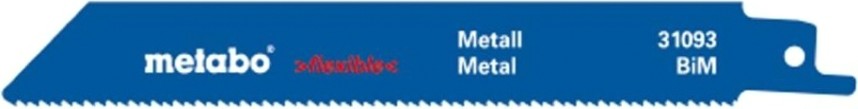 Полотна для сабельных пил METABO S922EF 150х1,4 мм BiM (2шт.) [631080000]