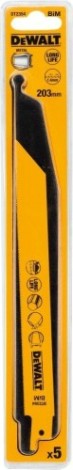 Полотна для сабельных пил по дереву DeWALT BIM 203 мм S1022EF (5шт.) DT2354-QZ [DT2354-QZ]