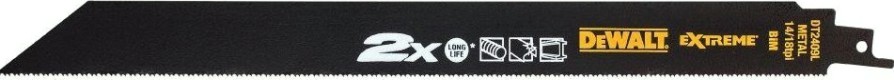 Полотна для сабельных пил по дереву DeWALT BIM 305 мм (5шт.) DT2409L-QZ [DT2409L-QZ]