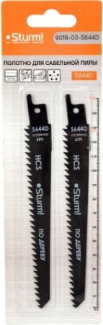 Полотна для сабельных пил Sturm 9019-03-S644D 2шт.