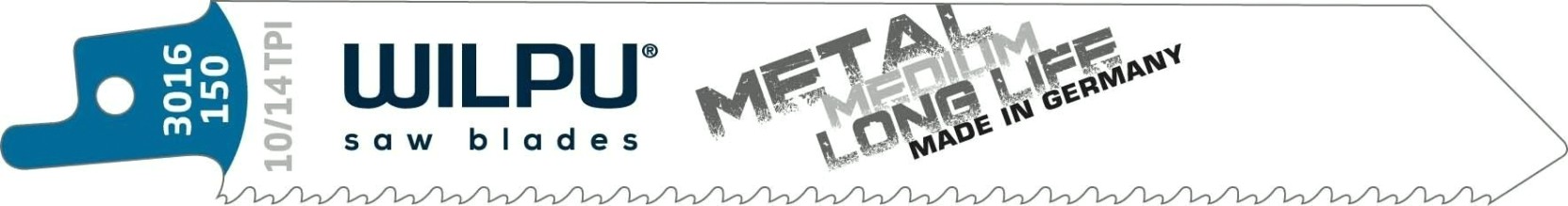 Полотна для сабельных пил WILPU 3016/150 TWIN-CUT [1431500005]