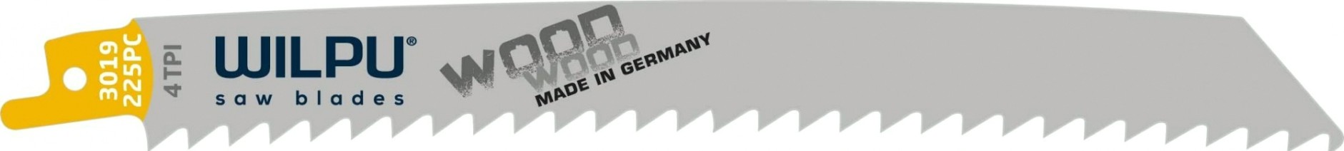 Полотна для сабельных пил WILPU 3019/225 PC CV 5шт/уп [1267500005]