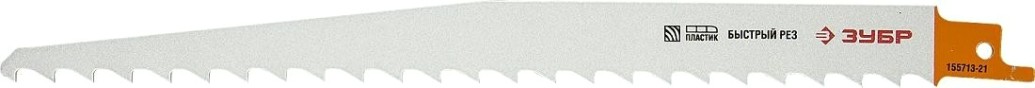 Полотна для сабельных пил ЗУБР ЭКСПЕРТ S1111K cr-v, быстрый, грубый распил тверд. древесены [155713-21]