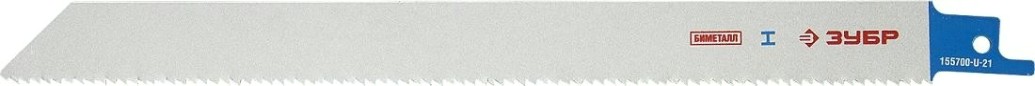 Полотна для сабельных пил ЗУБР ЭКСПЕРТ s1122vf к эл.ножов bi-met,универс. с перем.шаг зуб [155700-U-21]