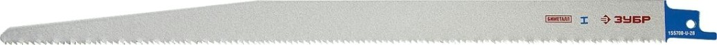 Полотна для сабельных пил ЗУБР ЭКСПЕРТ s1222vf к эл.нож. bi-met,универс. с перем.шаг зуб, [155700-U-28]