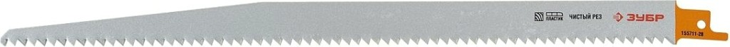 Полотна для сабельных пил ЗУБР ЭКСПЕРТ S1344D cr-v,быстрый,чистый распил тверд. древесины [155711-28]