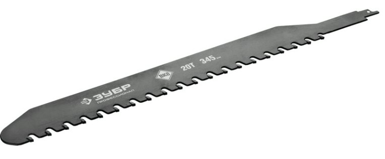 Полотна для сабельных пил ЗУБР ПРОФЕССИОНАЛ по легкому бетону; 460/350, 20 зубьев [159772-20]