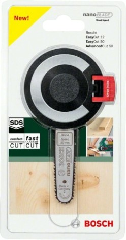 Полотно для ножовки BOSCH Nanoblade Wood Speed Easy Cut 50 мм [2609256D84]