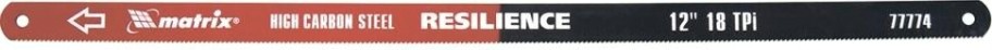 Полотно для пил по металлу MATRIX 300 мм, 18tpi, упругое, 2 шт. 77774 [77774]