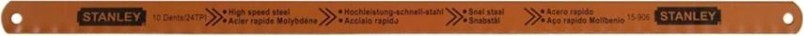 Полотно для пил по металлу STANLEY 0-15-906 “rubis” для ножовки молибденовое 24 х 2шт.