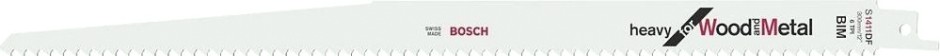 Полотно для сабельных пил BOSCH T1411DF (2шт.) Heavy for Wood [2609256713]