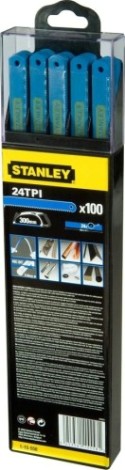 Полотно по металлу STANLEY LASER BIMETAL 24 TPI 1-15-558 (уп. 100 штук) [1-15-558]