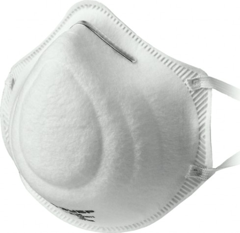 Полумаска фильтрующая ЗУБР Ф-80 FFP1 коническая [11169]