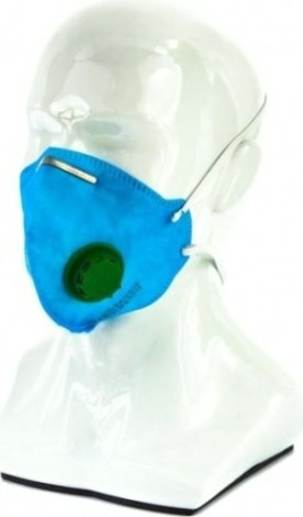 Полумаска "ИСТОК", с клапаном выдоха FFP1 NR фильтрующая складная, модель [892567]